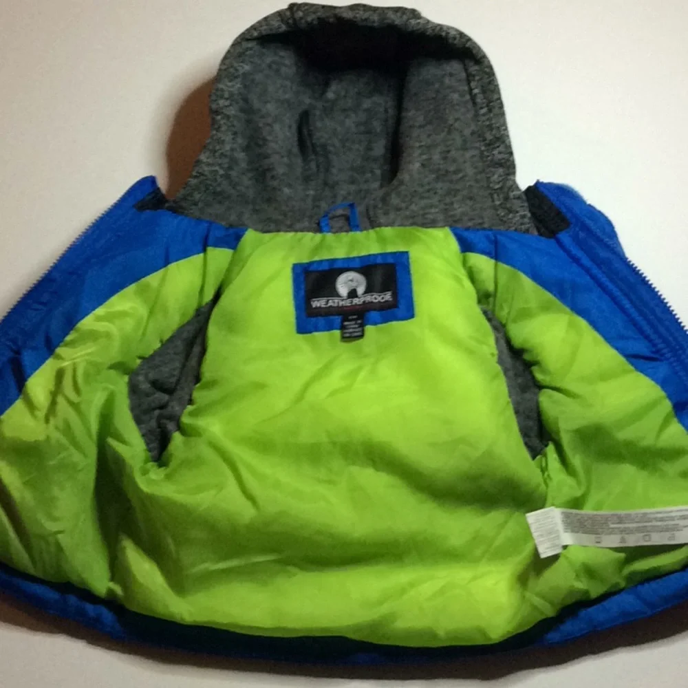 Weatherproof  Jacket 12M Royal Blue Black NWT